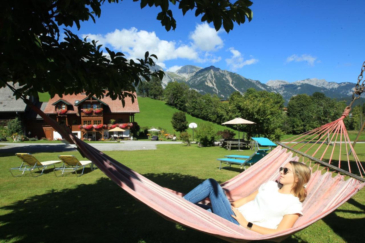 Biobauernhof Brandlhof Apartman Ramsau am Dachstein Kültér fotó