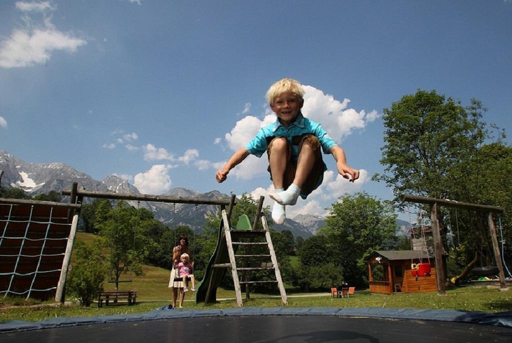 Biobauernhof Brandlhof Apartman Ramsau am Dachstein Kültér fotó